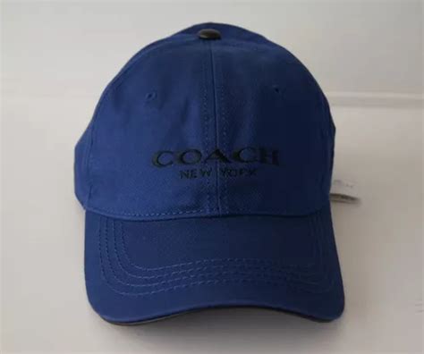 gorra coach azul